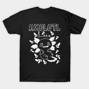 Axolotl Black T-Shirt